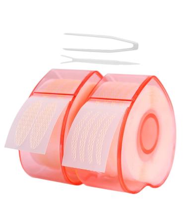 DRESSOOS 2 Rolls Double Eyelid Sticker Double Eyelid Strips Ktape Double Eyelid Tape Lifter Heart-shaped