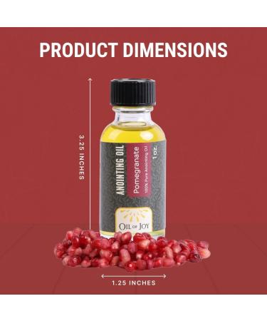 Anointing Oil Pomegranate Anointing Oil 1oz Bottle Essentail Anointed Oil for Prayers - Buy Online on GoSupps.com