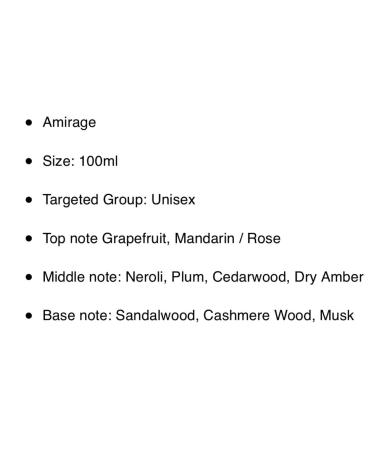 Amirage Ariya Luxury 3.4 Fl Oz (Pack of 1) - Buy Online on GoSupps.com