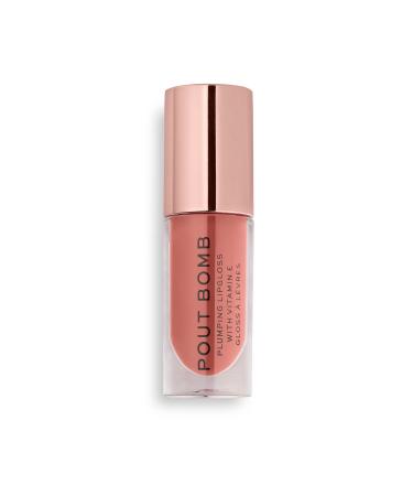 Revolution Pout Bomb Plumping Gloss Kiss Nude Kiss 4.6 ml (1 pack) - Buy Online on GoSupps.com