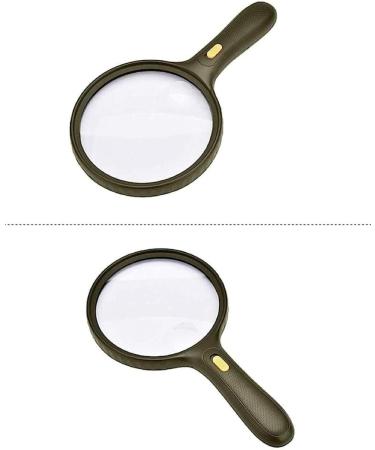 Professional Handheld Reading Optical Loupes/with 3 Led Lights 138Mm Large Lens Full of Stars - Buy Online on GoSupps.com