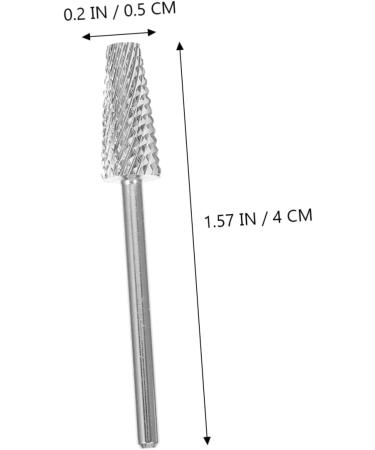Ipetboom Nail Art Drill Bits Nail Polisher Portable Tungsten Steel Remover Nail Grinding Head - Buy Online on GoSupps.com