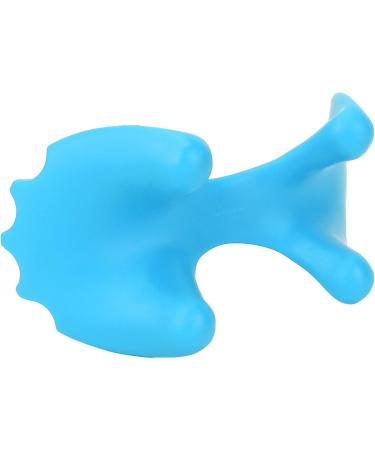 Verdant Touch Traction Pillow Portable Cervical Neck Stretcher for Pain Relief | Orthopedic Blue Pillow for Head and Neck Support - Buy Online on GoSupps.com
