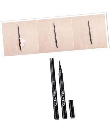 Beavorty 10 pcs Tool for Women Gel Cosmetics Smudge-proof Eyeliner Pen Dry Eye Black Fast Waterproof Liquid 1 count (Pack of 1) As Shownx2pcs - Buy Online on GoSupps.com