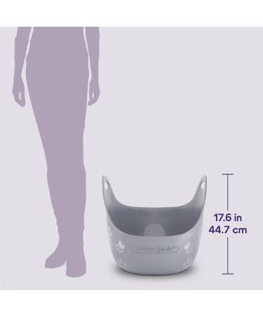 Litter Genie Cat Litter Box | Made with Flexible Soft Plastic | Features High-Walls and Handles for Privacy and Portability | Compatible with The Litter Genie and LitterLocker Litter Box Hood. - Buy Online on GoSupps.com