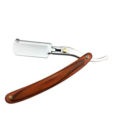 Vintage Straight Razor Maquina De Afeitar Para Hombre Razor for Haircut Razor for Men Shaving Maquina Para Afeitar Hombre Safe Razor Men Razor Metal Wooden Man Beard