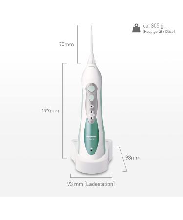 Panasonic Oral Shower EW1313 - Key Features: Charging Station Removable Water Tank Normal & Orthodontic Nozzles - Enhance Oral Care - Buy Online on GoSupps.com