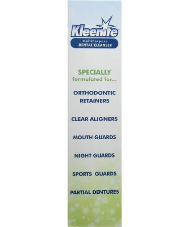 Kleenite Multipurpose Dental Cleanser 90 Cleanings Fresh Mint 9 fl oz - Pack of 2 - Buy Online on GoSupps.com