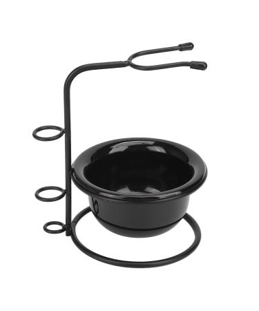 Jauarta 2 Pack Shaving Brush Stand & Bowl Set | Durable Metal Holder Dustproof Design for Perfect Shaving Experience | International Shipping Available - Buy Online on GoSupps.com