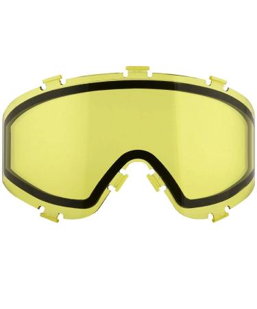 JT Spectra Paintball Mask Dual-Pane Thermal Replacement Lens - Yellow