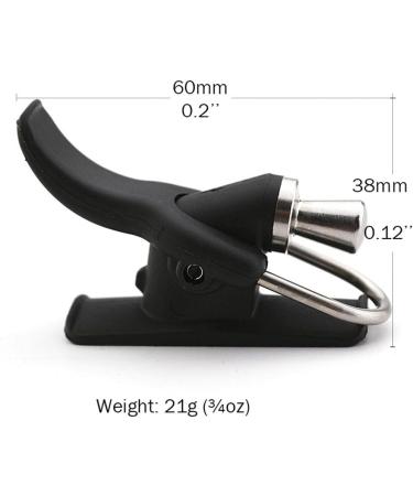 LIZHOUMIL 2 Pack Sea Fishing Casting Trigger & Cannon Clip Set - Bionic Finger & Thumb Button for Fixed Spool Casting - Beach Fishing Aid in Black - Buy Online on GoSupps.com