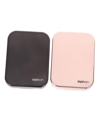 Ultechnovo 2 sentences Colored contact lens holder travel set for storage Constain