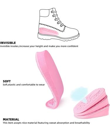 Invisible Adjustable Shoe Lifts Heel Height Insoles (1.4 inch) - 2 Pairs for Women's Sneakers, Boots, and Casual Shoes - Buy Online on GoSupps.com