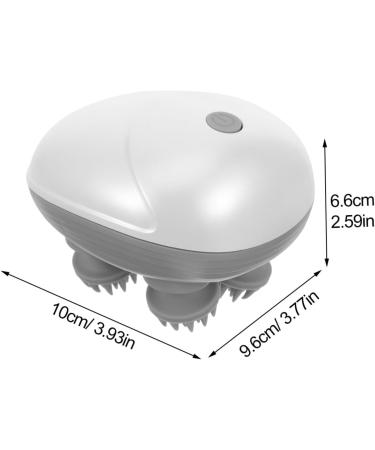 Beavorty Scalp & Neck Massage Device - Manual Head Massage Tool for Relaxation | Handy ABS Massage Brush for Head & Scalp - Buy Online on GoSupps.com