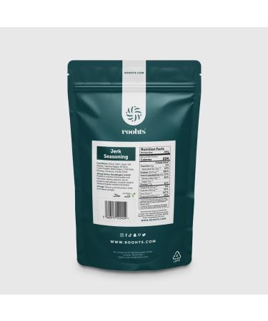 Roohts Jerk Seasoning 150g Premium Rub | Marinade | Meal Prep | Grill | Air Fryer | BBQ | Seasoning | Flavour | Spice | Jamaican | Quality | Chicken | Meat | Fish - Buy Online on GoSupps.com