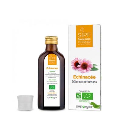 Organic French Echinacea 100ml | Fresh Plant Oral Solution | To Strengthen Immunity | Origin France AB Certified | 100% Natural Formula | SYNERGIA laboratory