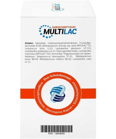 Buy Multilac Intestinal Synbiotic 3x30 Pcs - Support Digestive Health | Fast International Shipping - Buy Online on GoSupps.com