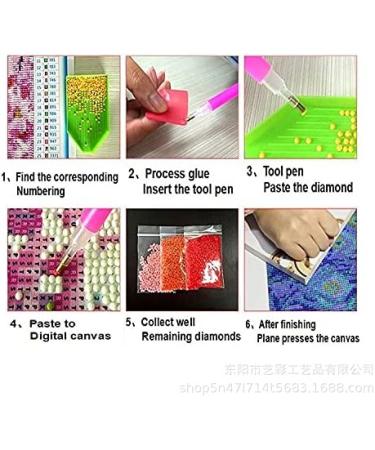YXQSED DIY 5D Diamond Painting Kit - Animal Theme | Full Drill Crystal Rhinestone Embroidery Picture for Home Wall Decor - 11.8 x 15.7 inch - Buy Online on GoSupps.com
