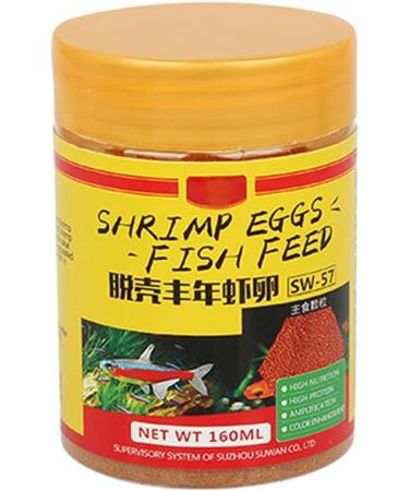 Aquarium Fish Food Unscaled Healthy Freeze Dried Shrimp Eggs for Tropical Fish Small Fish Food - Buy Online on GoSupps.com