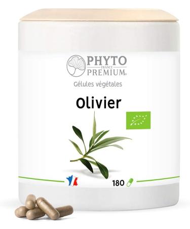 Leaf OLIVE TREE Olea europea 180 capsules 200 MG (ORGANIC) - Buy Online on GoSupps.com