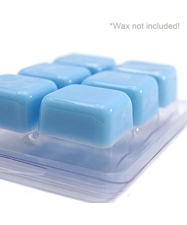 GQ Wax Melt Molds - 50 Pack Clear Plastic Clamshells for Wickless Wax Melts - Buy Online on GoSupps.com