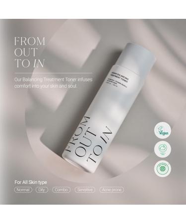 Vegan Balancing Treatment Toner with Kombucha & Centella Asiatica | All Skin Types | 6.76 Fl OZ - International Shipping - Buy Online on GoSupps.com