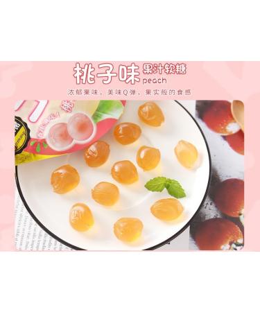 Grape Soft Candy Assorted Candy Chewing Candy Chinese Candy 52g/bag Fruit Juice Toffee Gummies Peach Soft Candy Flavored Fruits Hand Torn Candies wedding Candy Juice Candy (strawberry 10bags) strawberry 10bags - Buy Online on GoSupps.com