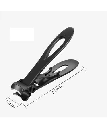 OUSIKA Nail Clippers Professional Nail Clippers Stainless Steel Nail Cutter Toenail Fingernail Manicure Cutter Thick Ingrown Toenail Scissors Tools Nails (Color : Schwarz) - Buy Online on GoSupps.com