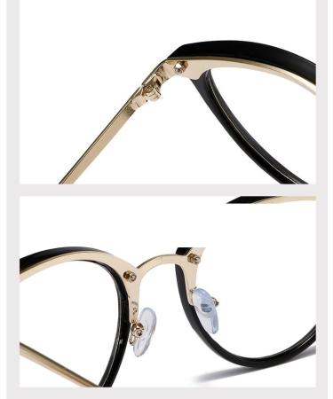 Zhuyiqz Ultra-Light Anti-Blue Light Reading Glasses - +300 Bean-Curd Round Flat Light Mirror - Reduce Eye Fatigue | International Shipping - Buy Online on GoSupps.com