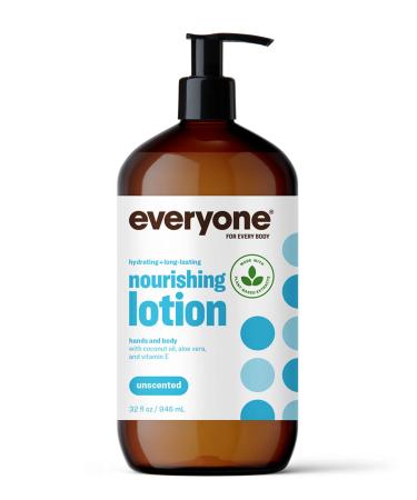 EO Products Everyone Lotion for Everyone and Everybody Unscented 32 Fl Oz (960 ml)