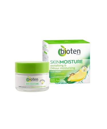 Bioten (1  Bioten Elmiplant Skin Moisturizing 24Hour Face Cream for Normal Combination Skin 50ml 1.7oz)
