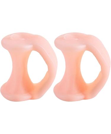 Orange Gel Toe Straightener Spacers - Correct Crooked Toes, Bunions & Athlete's Foot - One Size - Buy Online on GoSupps.com
