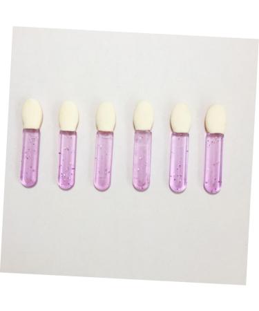 Baluue 100pcs Eyeshadow Brush Kit Beauty Sponge Women Eyeshadow Applicator Makeup Eye Sponge Violet 3.6X1.2 cm Violet - Buy Online on GoSupps.com