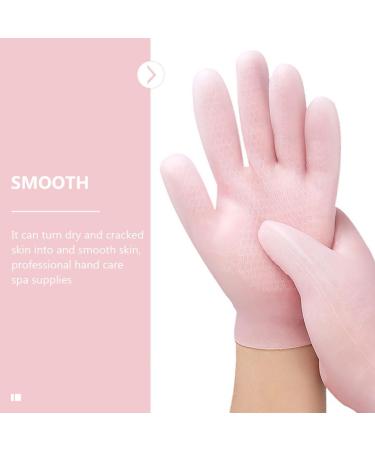 ABOOFAN 2 Pairs Moisturizing Gloves Dry Hand Womens Heels Closed Toe Cosmetic Hand Gloves Heels for Women Gloves Socks Inspection Gloves Spa Sebs Short Boots Girl Brighten Skin Colour - Buy Online on GoSupps.com