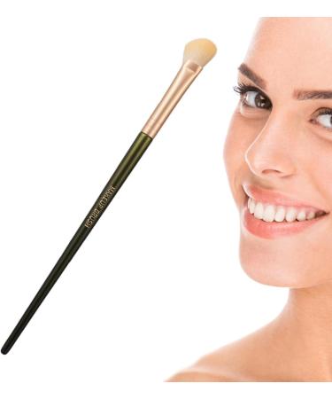 Blending Brush | Half-Fan Shape Concealer Brush Under Eye | Eyeshadow Brush Professional Embellish Nose Bridge Eye Socket Side Shadow Smudge Bevel Shakven - Buy Online on GoSupps.com