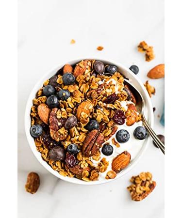 NuTrail Keto Nut Granola Blueberry Cinnamon 2 Pack (22 oz Each 44 oz Total) - Low Carb Grain-Free No Added Sugars No-GMO - Healthy Breakfast Cereal | Gourmet Kitchn blueberry cinnamon 1.375 Pound (Pack of 2) - Buy Online on GoSupps.com