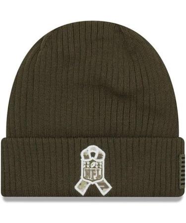 Buy New Era New England Patriots Beanie - 2018 Salute to Service Knit Green | One-Size-Fits-Most | International Shipping Available - Buy Online on GoSupps.com