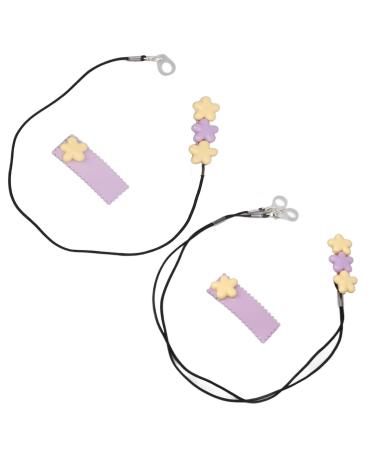 Binaural Hearing Aid Lanyard Beauty Hearing Amplifier Clip Portable Strong Grip to Loss Fixed in Place Binaural Hearing Aid Lanyard Beauty Hearing Amplifier Clip