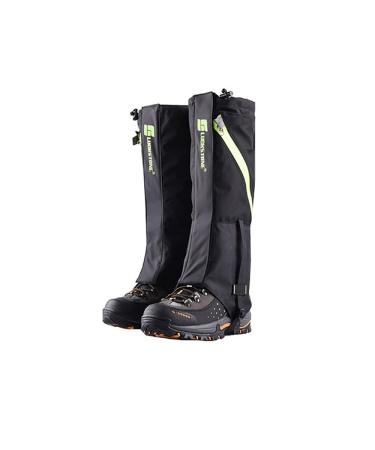 LIXADA Outdoor waterproof gaiters Snow hiking gaiters Two-layered breathable ski gaps for outdoor pants for hiking climbing trekking and skiing unisex (Adults Children optional) Black-adults - Buy Online on GoSupps.com