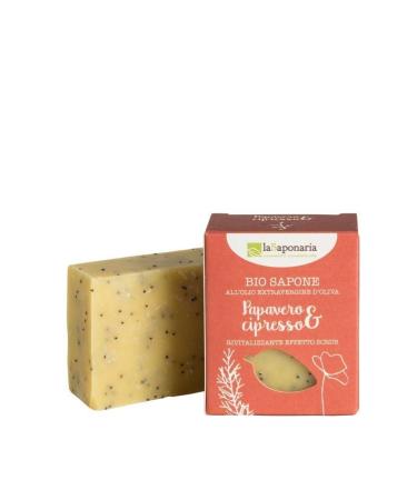 La Saponaria La Saponaria Poppy and Cypress Soap (100g)