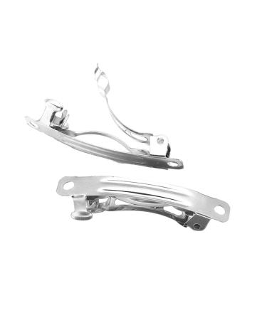 New 2025 10Pcs Spring Hair Clips French Snap Barrettes Hairwear Hairgrips Hair Settingbow Hairpin Supplies for Jewelry Making Jewelry Fashion Accessories Creative Gift