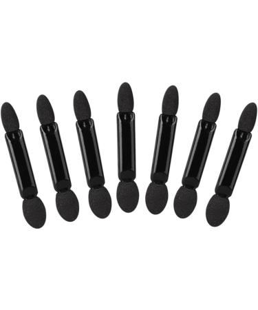 Didiseaon 50pcs Black Eyeshadow Makeup Eyeshadow Brush Women Eyeshadow Brush Eye Shadow Double Head Miss 5.50X0.20X0.20CM Black - Buy Online on GoSupps.com