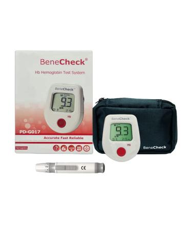 Hemoglobin Test Meter Kit with 25 Test Strips - Anemia Monitor for Accurate Results - Buy Online on GoSupps.com