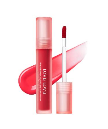 LOVB LOVB Water Drop Stain Tint 0.13 oz. | Liquid lip stain tint | Moisturizing lip tint | Lip makeup | Lightweight  Longwear | Hydrated Lips (01 WATERY APPLE)