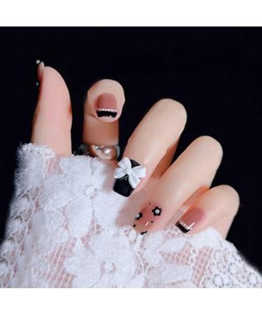 full cover acrylic Removable Rhinestone Wear Nail nail patch Rhinestone Nail fake nails(4) Style4 - Buy Online on GoSupps.com