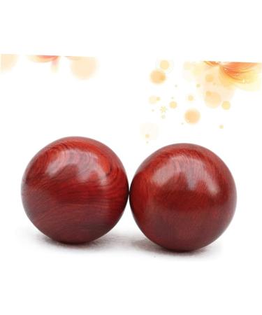 Fomiyes 4-Piece Hand Exercise & Massage Roller Set - Portable Stress Relief Balls - Classic Chinese Bamboo Miss Massage Balls - Buy Online on GoSupps.com