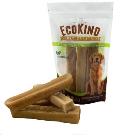 EcoKind Gold Yak Dog Chews | Grade A Healthy & Odorless Treats for Dogs - Buy Online on GoSupps.com