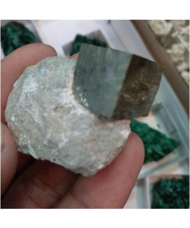 Gift for Family Natural Chalcopyrite Crystal ore Stone Teaching specimens Pyrite Altar Painting Stone Home Decoration Collection Gift Lucky Stone Raw Stones and Minerals Stone Mineral Specimen - Buy Online on GoSupps.com