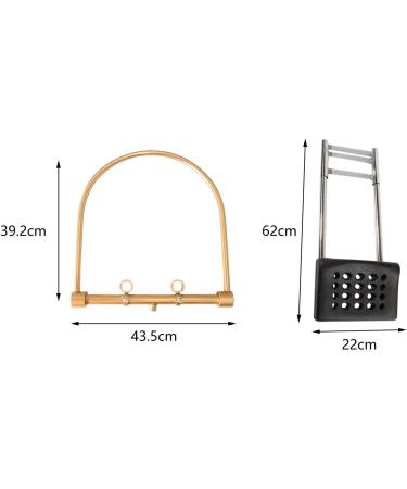 Amagogo Shampoo Basin Equipment Water Circulation Rack Rotatable Directions Hair Washing Shampoo Bed Accessories for Barber Shop - Buy Online on GoSupps.com
