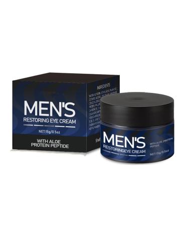 Men's Restoring Eye Cream Under Eye Cream for Dark Circles & Puffiness Delay Aging Process of Eye Skin Hydrating & Moisturizing Reduces Puffiness and Fine Lines